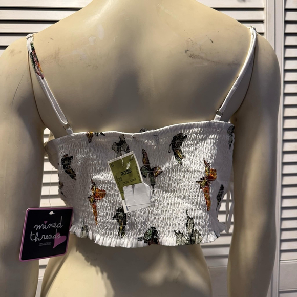 Women's Mixed Threads Crop Top XL - Picture 2 of 7